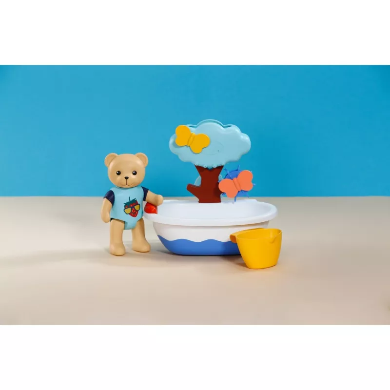 BABY born Splish Splash vonelė su Tedžiu maudymosi žaislas įvairiaspalvis