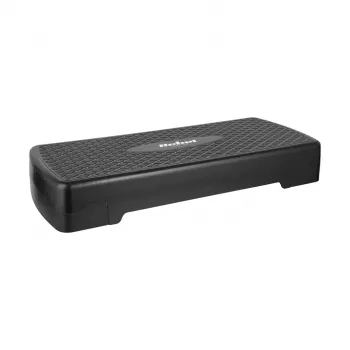 Fitness step Rebel Active 2 lygiai, polipropilenas, neslidi danga, 680×280 mm, pagalbinis aukščio reguliavimas