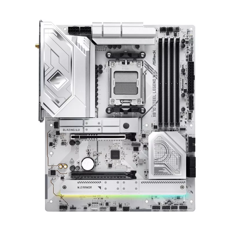 ASRock X870 Steel Legend WiFi AM5 ATX pagrindinė plokštė