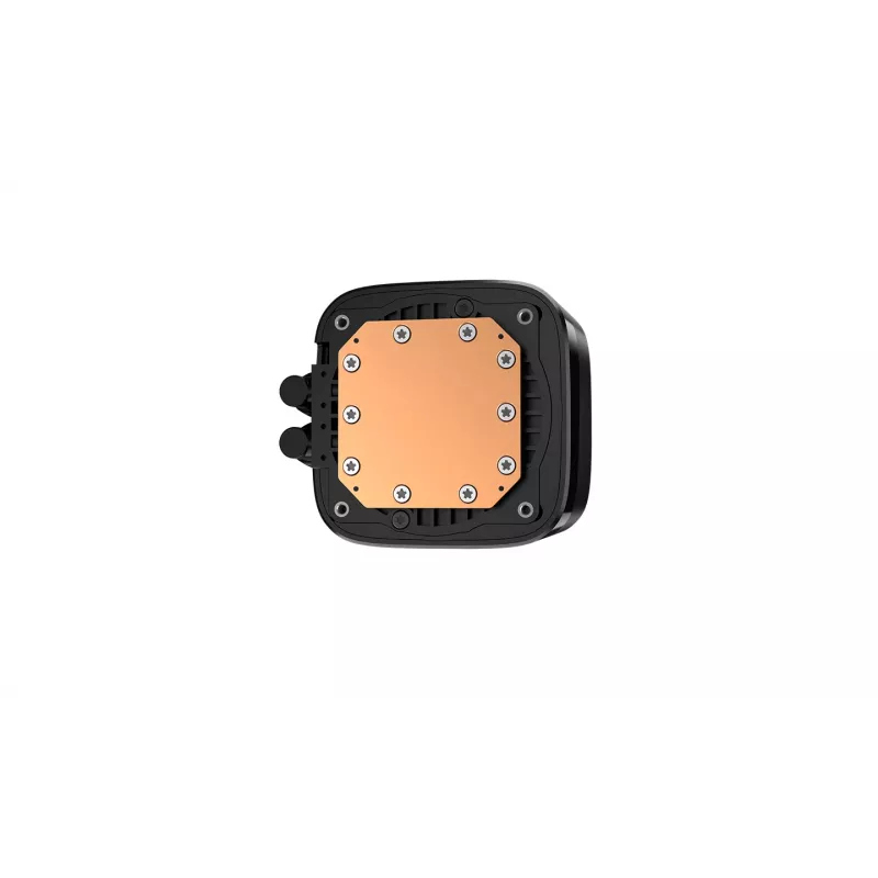 Skysčio aušintuvas CPU DeepCool R-LD240-BKDMMN-G-1 240mm RGB, 2x120mm ventiliatoriai, PWM, 41cm vamzdeliai, aliuminio radiatorius