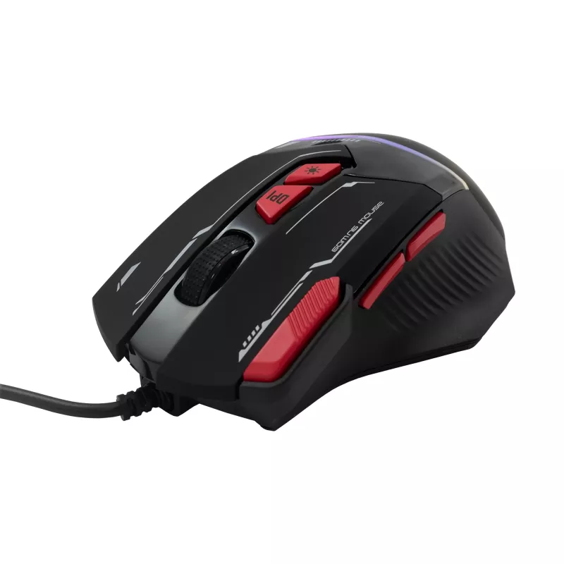 Pelė Baracuda BGM-041 MANTA Juoda USB