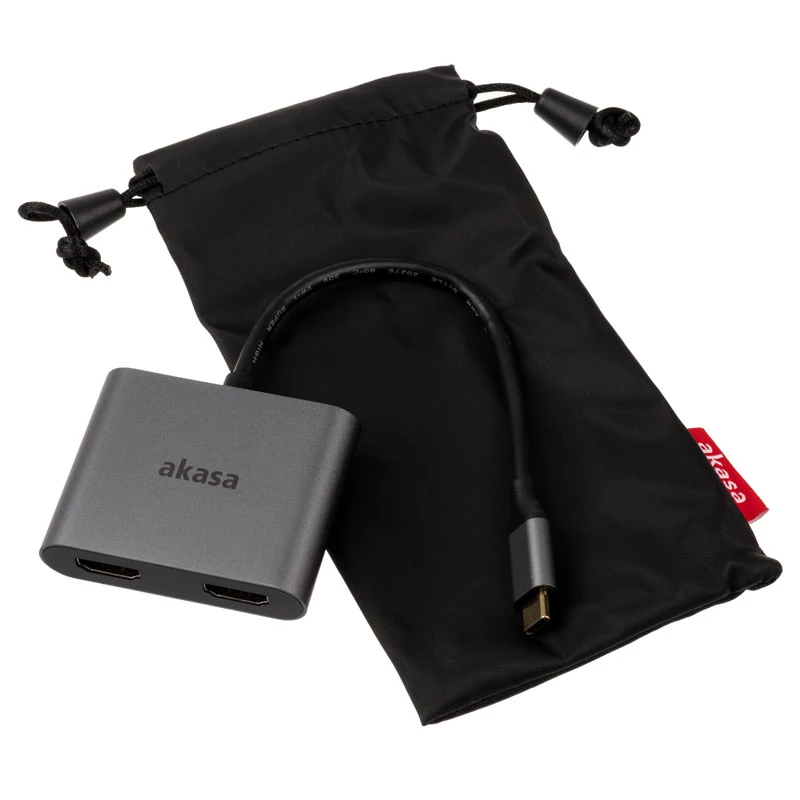 USB grafikos adapteris Akasa AK-CBCA26-18BK