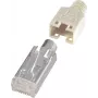 renkforce RJ45 kištukas, ekranuotas CAT5e, tiesus, 8P8C H9540.1-10 smėlio spalvos, 10 vnt.