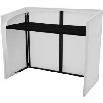 Omnitronic Mobile DJ Stand Mobiler DJ-Tisch Steel – nešiojamas plieninis DJ stalas