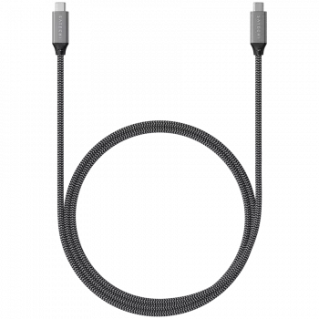 USB kabelis Satechi ST-U4C25M USB4 Gen 3x2 0,25 m juodai pilkas