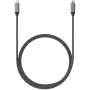 USB kabelis Satechi ST-U4C25M USB4 Gen 3x2 0,25 m juodai pilkas