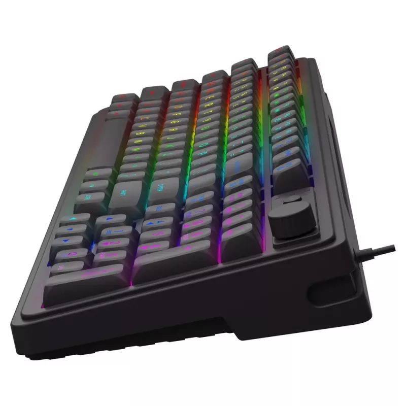 Savio Galaxis žaidimų klaviatūra, USB, QWERTY, JAV anglų, juoda