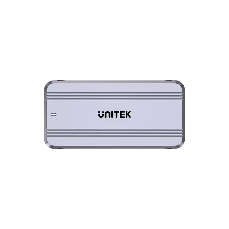 Unitek S1242AGY01-EU išorinis SSD korpusas USB4 40Gbps, M.2 NVMe, iki 8TB, aliuminis/plastikas, aktyvus aušinimas