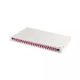 Patch panel DIGITUS DN-96432-4 19 colių 1U 24× LC duplex OM4 pilkas