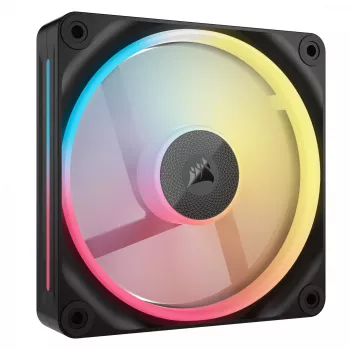 Ventiliatorius Corsair iCUE LINK LX120-R RGB 12 cm Juodas 2400 RPM 3.8 mmH2O