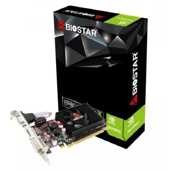 Vaizdo plokštė BIOSTAR GeForce 210 – 1 GB GDDR3, 64 bitų, PCIe x16 2.0, 589 MHz