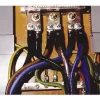 Termosusitraukiančios movos po vieną L1, L2, L3, N SR2LK 25-70 juodos – Termosusitraukiančių movų rinkinys fazių žymėjimui be klijų, 3:1, atsparios cheminiams poveikiams ir UV spinduliams