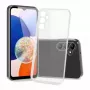 Apsauginis lankstus dėklas Nevox Samsung Galaxy A17 5G — permatomas, modelis 2573