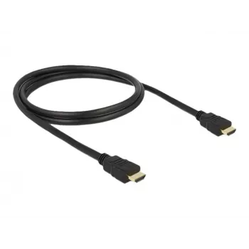 HDMI kabelis DeLOCK 84752 1 m, A tipo kištukas–kištukas, juodas