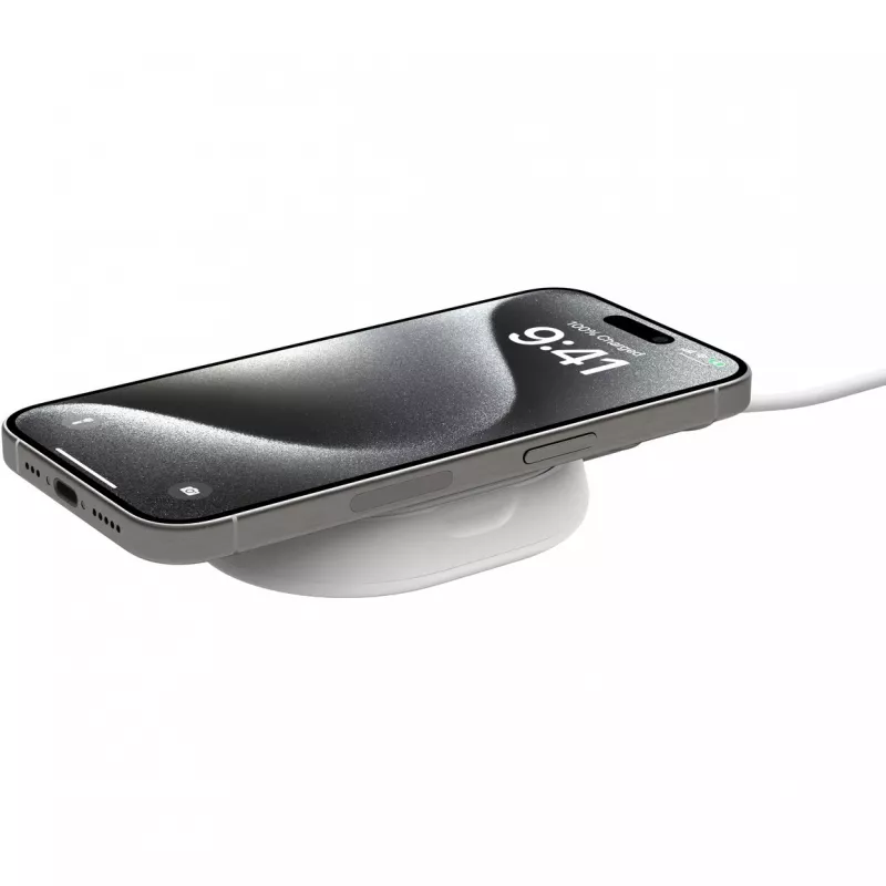 Belkin BoostCharge Pro belaidinis greitasis įkroviklis išmaniesiems telefonams, baltas, AC