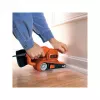 Juostinis šlifuoklis Black & Decker KA86-QS, oranžinis