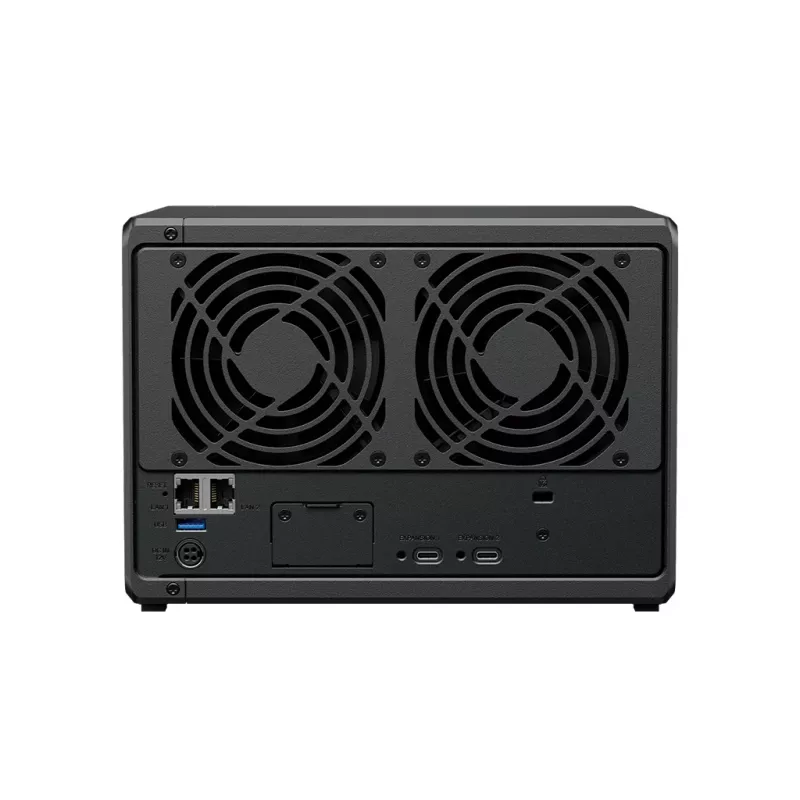Synology DiskStation DS1525+ NAS/saugyklos serveris Ryzen Embedded V1500B 8 GB DDR4 0 TB Juodas