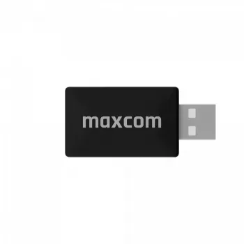Belaidis radijo automobilinis adapteris MAXCOM MC02 Wave su Bluetooth ryšiu garso srautiniam perdavimui automobilyje