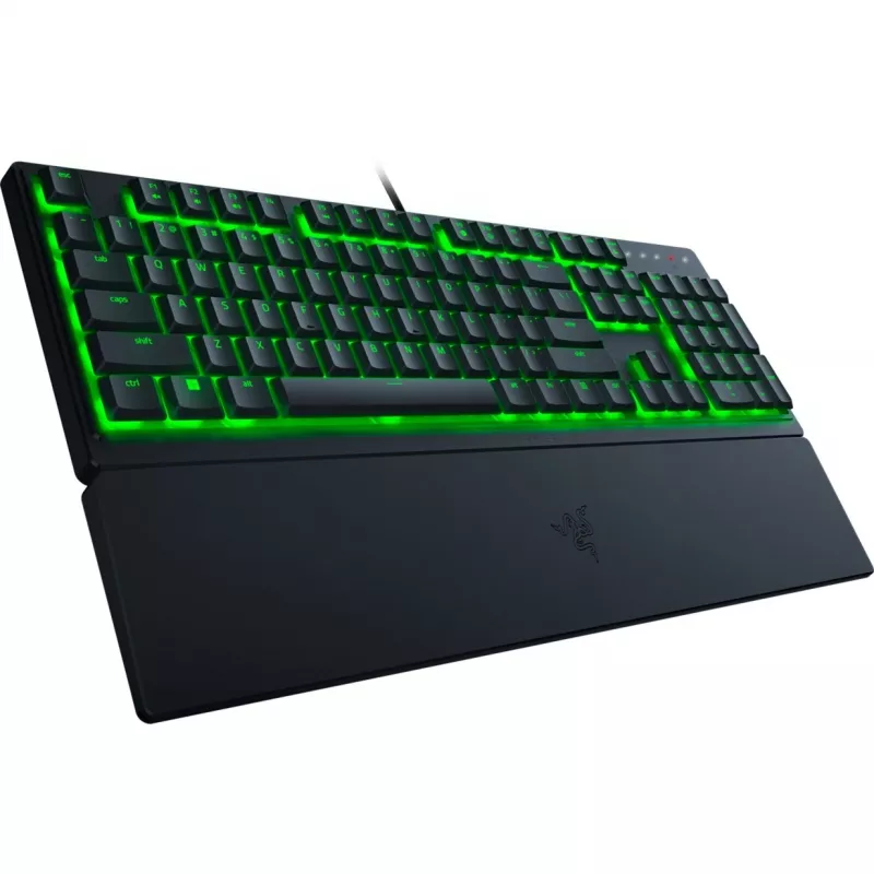 Razer Ornata V3 X Klaviatūra Žaidimams USB QWERTZ Vokiška Juoda RGB LED