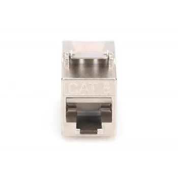 Keystone modulis Digitus CAT 8.1 RJ-45 ekranuotas baltas