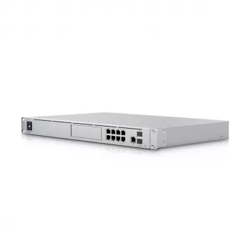 Tinklo šliuzas UBIQUITI Dream Machine Special Edition — stovas 1U, 8x RJ-45 LAN, PoE, 1,7 GHz procesorius, 4 GB DDR4, 16 GB „flash“, 3,3 cm lietimui jautrus ekranas