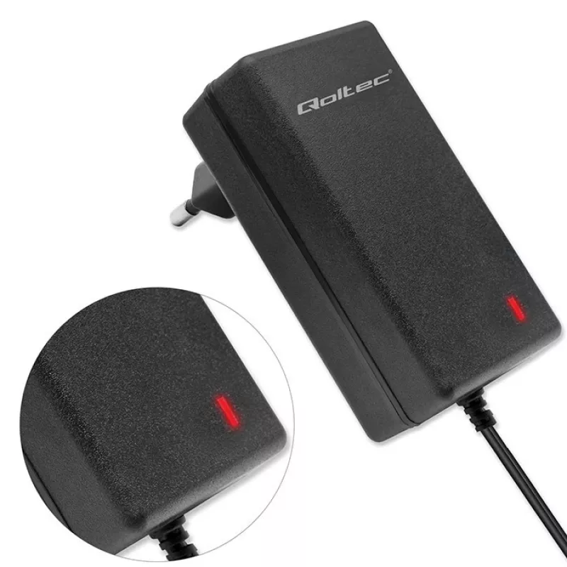 Automatinis baterijų įkroviklis QOLTEC 52423 AGM/GEL/ŠVINO 6V/12V 1,5A