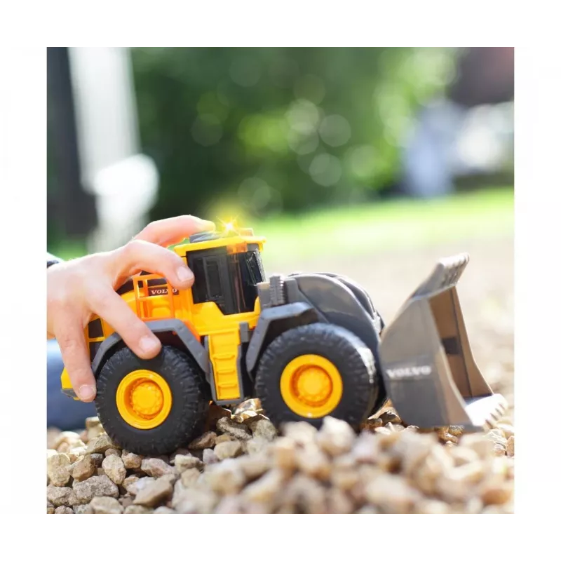 Dickie Toys Volvo ratinis krautuvas su šviesos ir garso funkcijomis (203723006)