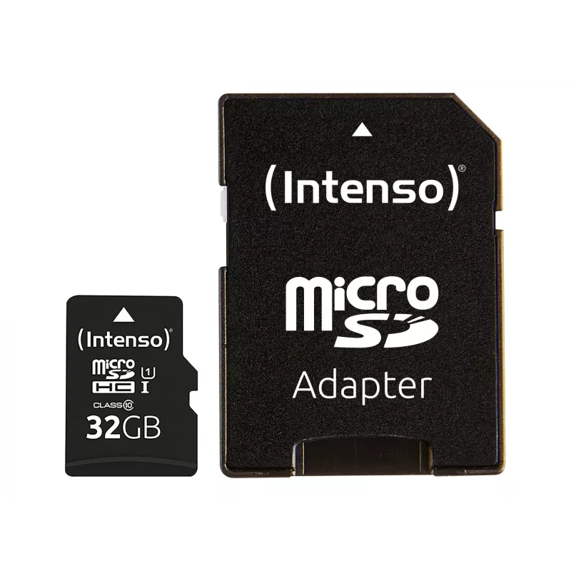 Intenso 3424480 32GB MicroSD UHS-I Class 10 atminties kortelė