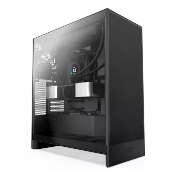 NZXT H7 Flow (2024) Mid-Tower korpusas – Visiškai juodas