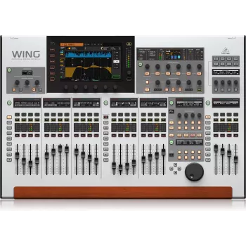 Behringer WING garso maišytuvas 48 kanalų 10 - 20000 Hz Sidabrinis