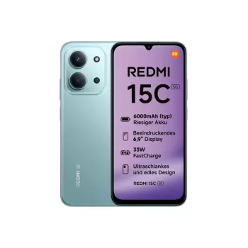 Xiaomi Redmi 15C 5G - 5G išmanusis telefonas - Dual-SIM - RAM 8 GB / Vidinė atmintis 128 GB - microSD lizdas - 6,9 colio - 1600 x 720 pikselių (120 Hz)