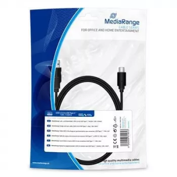 USB laidas MediaRange MRCS182 USB 3.2 Gen 1 1,8 m USB A USB C juodas