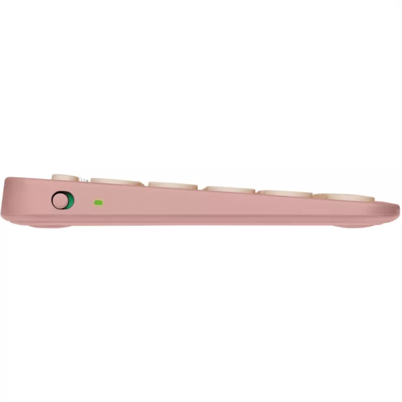 Logitech Pebble Keys 2 K380S Tonal Rose Fra BT belaidė klaviatūra (920-011805)