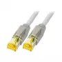 EFB-Elektronik RJ45 jungiamasis kabelis Cat.6A S/FTP LSZH Draka UC900 TM31 pilkas 3m