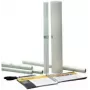 Apsauginė knygų plėvelė agipa 00263 – lipni skaidri blizgi PP, 500 mm x 3 m, nuimama