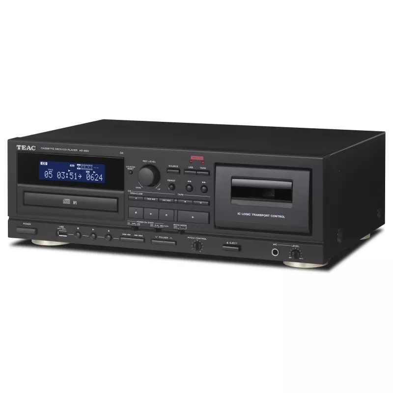 Teac AD-850-SE/B juodas – grotuvas ir įrašymo įrenginys