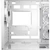 PC korpusas Sharkoon MK6 RGB Midi Tower baltas