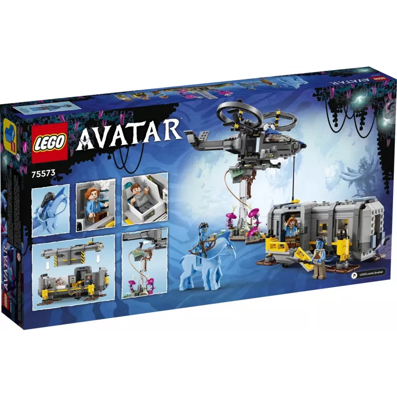 LEGO Avatar Plaukiojantys kalnai: 26-oji vieta ir RDA Samson rinkinys 75573, įvairiaspalvis