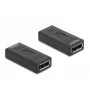 DeLOCK 66643 DisplayPort adapteris (moteriškas–moteriškas)