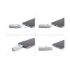 Portų blokatorius DeLOCK 20949 Micro USB lizdui 10 vnt. mėlyni
