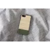 Dėklas telefonui iPhone 7/8 iš medžio ir polikarbonato — bambuko miškas juodas, man and wood