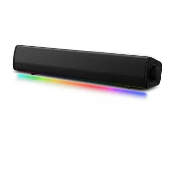 Garsiakalbis Sound Blaster GS3 Kompaktiškas Žaidimų Soundbar su RGB ir SuperWide Technologija, USB Maitinamas, Bluetooth 5.4, Ausinių Išvadas, PC ir Mac