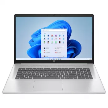 HP 17-cn4056ng nešiojamas kompiuteris 43,9 cm (17,3) 1920x1080 - Intel Core 5 120U - 1TB SSD - HDMI/USB-C - Windows 11 Home - sidabrinis (17-cn4056ng)