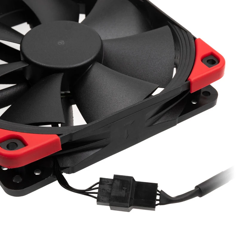 Noctua NF-F12 PWM chromax.black.swap 120mm ventiliatorius korpusui