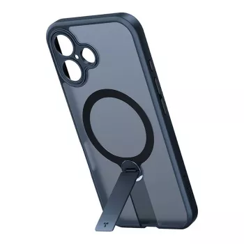 Torras Pstand Spin dėklas iPhone 16 (Juoda)