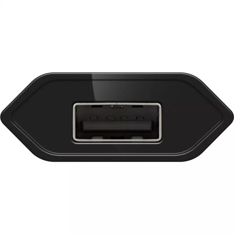 Sieninis USB įkroviklis GOOBAY 5 W, 1x USB 2.0, įėjimas 100–240 V, juodas