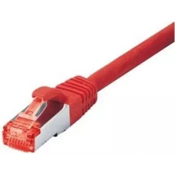 Tecline exertis Connect – Patch-Cable RJ-45 (M) į RJ-45 (M) – 20 m – SSTP – CAT 6 – be halogenų – raudona (71520R)