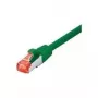 Tecline Patch-Cable RJ-45 (M) į RJ-45 (M) 1,5 m SFTP PiMV CAT 6 Halogen-Free Snagless Žalia (715015G)