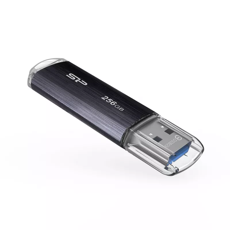 SILICON POWER Blaze B02 USB atmintukas 256 GB USB Type-A 3.2 Gen 1 (SP256GBUF3B02V1K) Juoda
