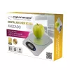 Virtuvinės elektroninės svarstyklės ESPERANZA Avocado Grey, 5 kg, bambuko platforma